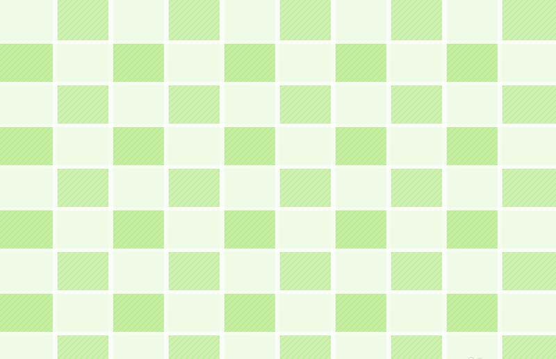 ps怎么制作格子纹理效果，定义图案的方法，如何设计漂亮的绿色格子壁纸效果?