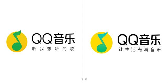 腾讯QQ音乐品牌LOGO设计升级，大幅度改动