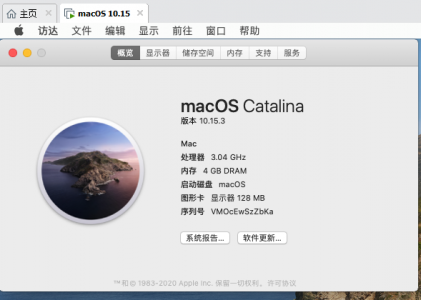 VMware虚拟机上安装黑苹果系统（Mac OSX 10.15内包含系统包和相关工具）