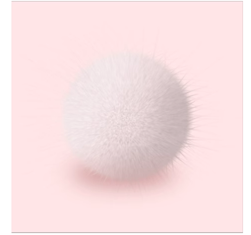 【PS软件教程】萌系 - 如何制作出一个毛茸茸小球?完整版来了