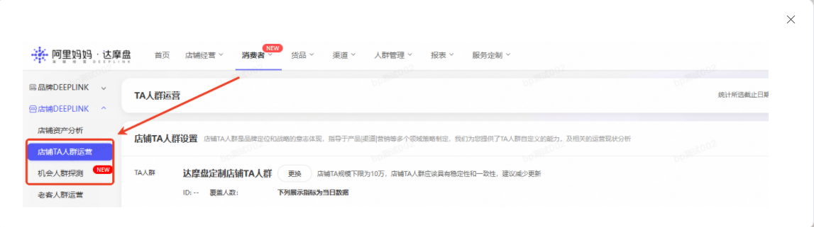 【全量开放】达摩盘重磅推出TA人群&机会市场运营解决方案,使用说明讲解