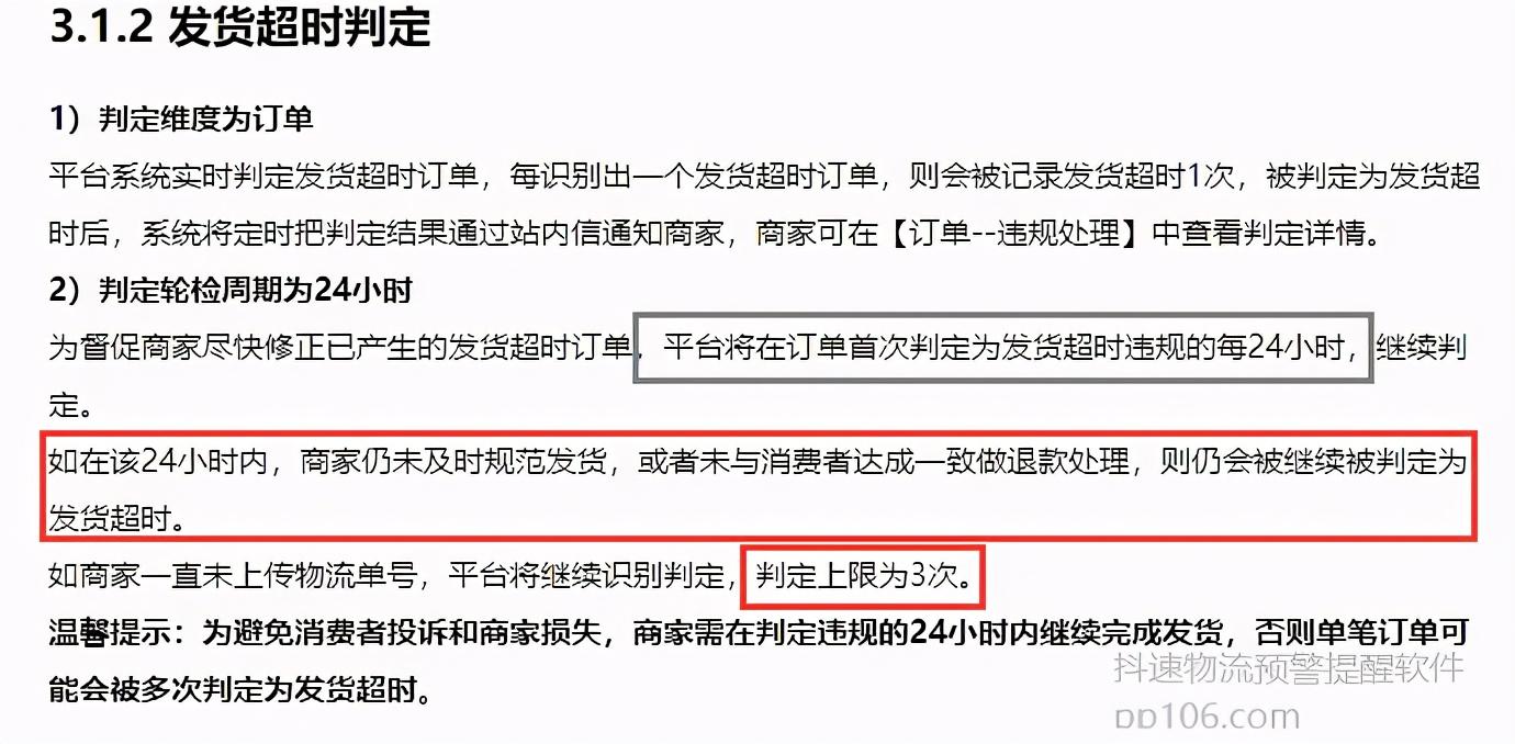 抖音小店再出新规政策关于发货超时违规规则讲解与预防措施