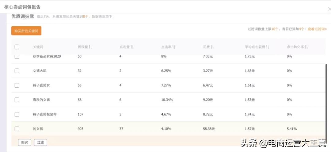 直通车升级，升级版“中心词匹配”重新上线