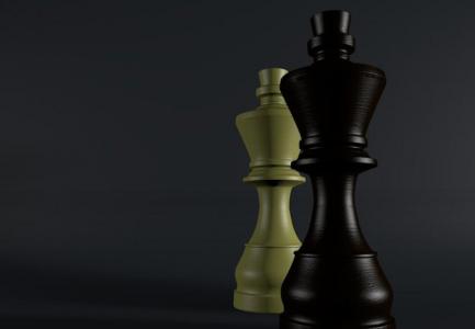 C4D新手基础教程:根据图片的形状来创建国际象棋的模型